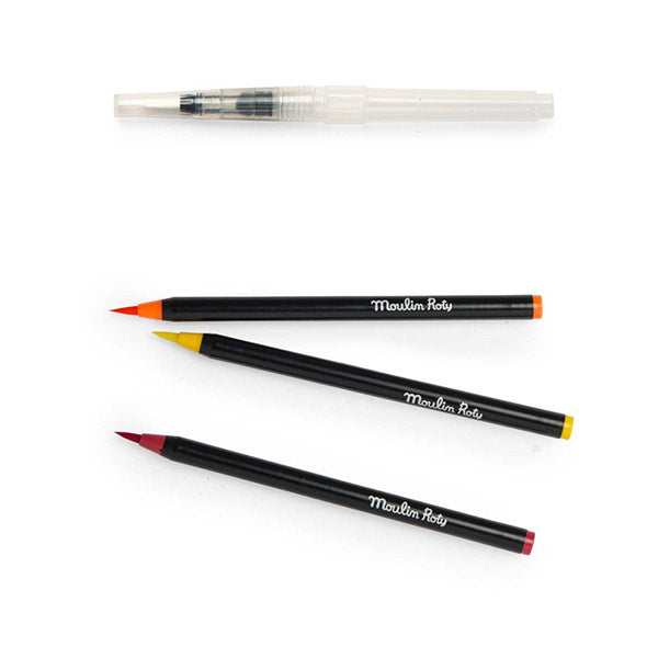 12 Rotuladores Acuarela El Jardín de Moulin Roty