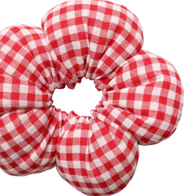 Coletero Ondas Cuadros Rojos