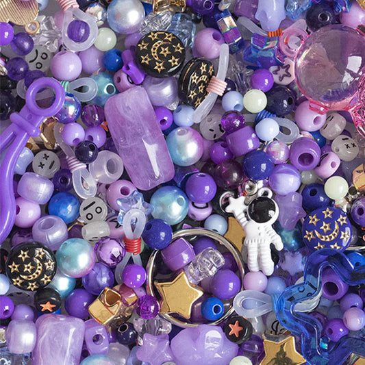 Mix Perlas Abalorios Cosmos Para Pulseras Colgantes Llaveros