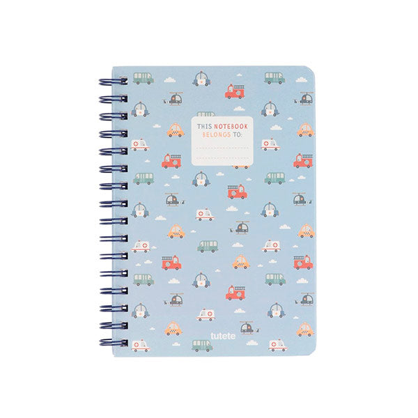 Libreta Escolar City Cars Tutete