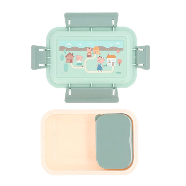 Caja Almuerzo Bento The Three Little Pigs Tutete