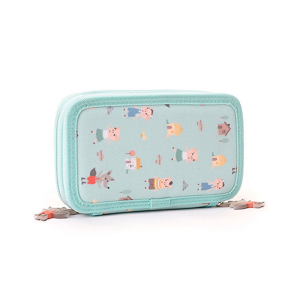 Estuche Plumier Doble The Three Little Pigs Tutete