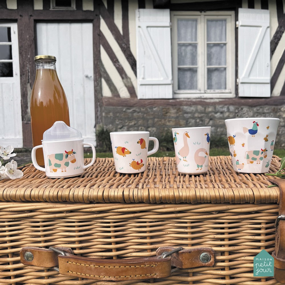 Taza Aprendizaje La Ferme 350ml Petit Jour