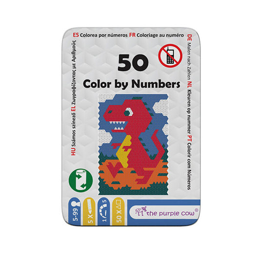 Actividades De Viaje 50 Colorear Por Números