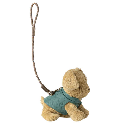 Arnés y Correa Menta Oscura Para Mascotas Maileg