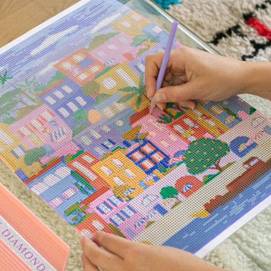 Arte Con Diamantes Petit Diamond Painting Maisons