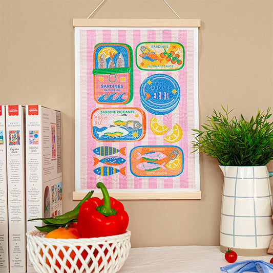 Arte Con Diamantes Petit Diamond Sardine Cans