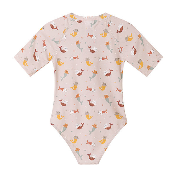 Bañador Cremallera Protección Solar UV Infantil Mermaid Cats