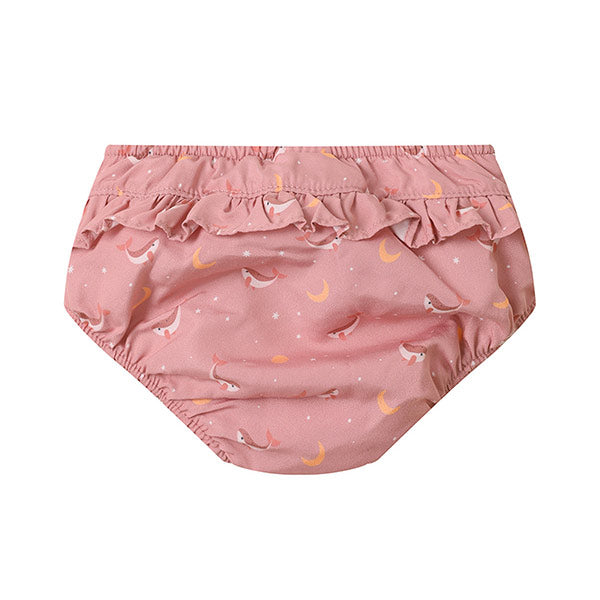 Bañador Pañal Volantes Antifugas Whale Pink
