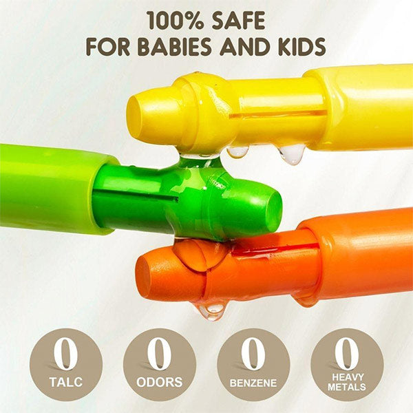 Bolsa 24 Crayones Ultra Suaves Lavables Jarmelo