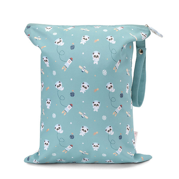 Bolsa Impermeable Grande Pandas in Space Tutete