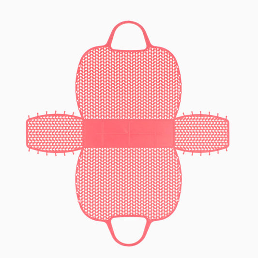 Bolso Playa Rejilla Cherry