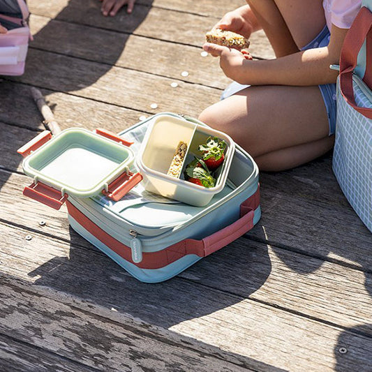 Caja Almuerzo Grande Stripes Blue