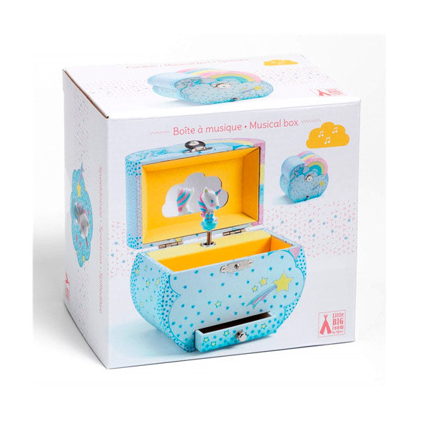 Caja De Música Joyero Sueños de Unicornio Djeco
