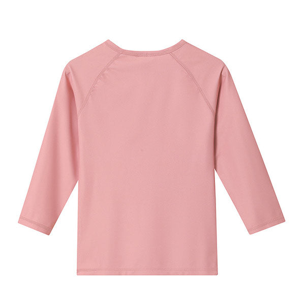 Camiseta Protección Solar UV Infantil Manga Larga Whale Pink