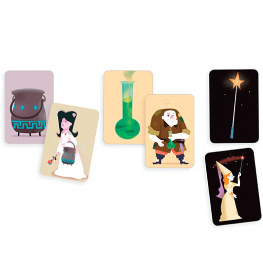 Cartas Magic School Djeco