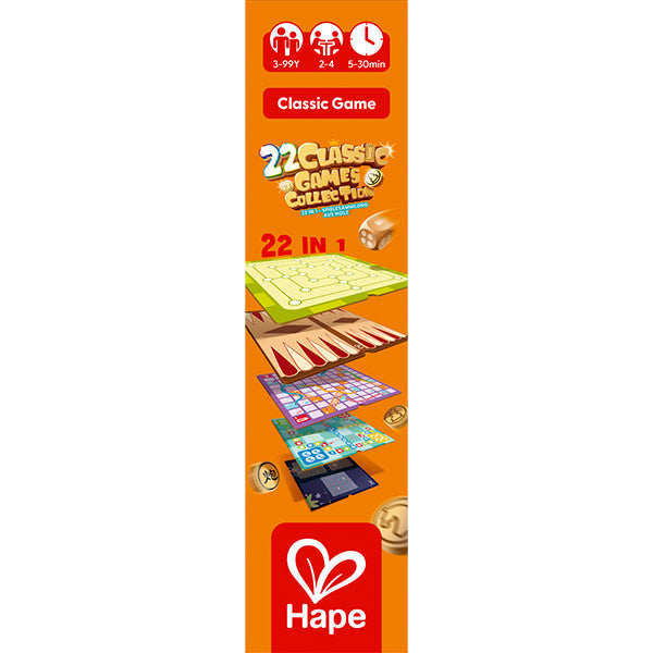 Colección 22 Juegos Clásicos Hape