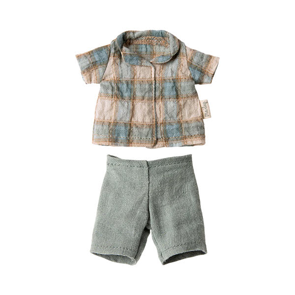 Conejo Talla 1 Clásico Camisa Y Pantalón Maileg