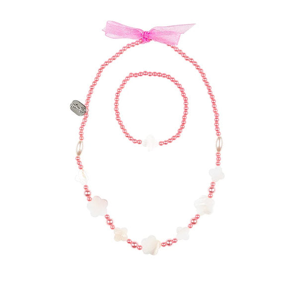Conjunto Collar Y Brazalete Constance Rosa Souza