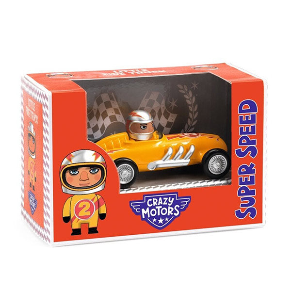Crazy Motors Yellow Super Speed