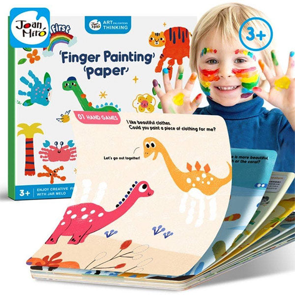 Cuaderno Para Pintura De Dedos Jarmelo