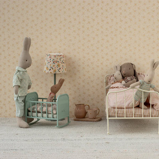 Cuna Ratones Maileg Azul Menta