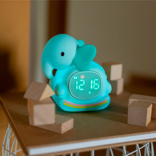 Despertador Lámpara De Noche LED Elefante Mary's