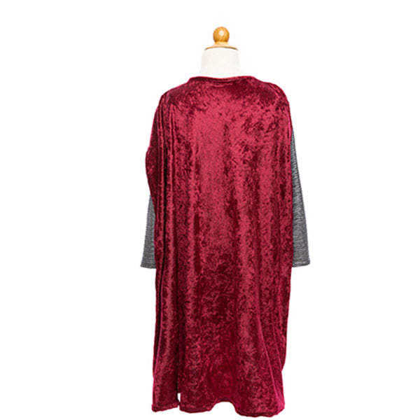 Disfraz Capa Caballero Plateado 5-6 Años Great Pretenders