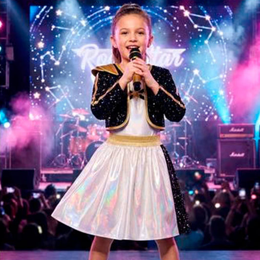 Disfraz Superstar K-Pop Idol Great Pretenders 9-10 Años
