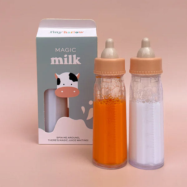 Dúo Biberones Mágicos Para Muñecos Tiny Harlow