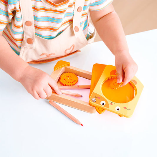 Espirales Para Pintar Spin And Draw Hape