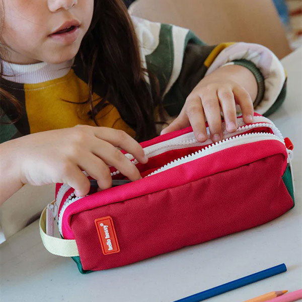 Estuche Escolar Doble Hello Hossy Mini Pasteque