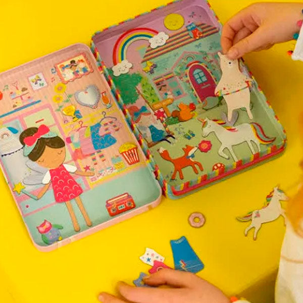 Estuche Metal Juego Magnético Enchanted