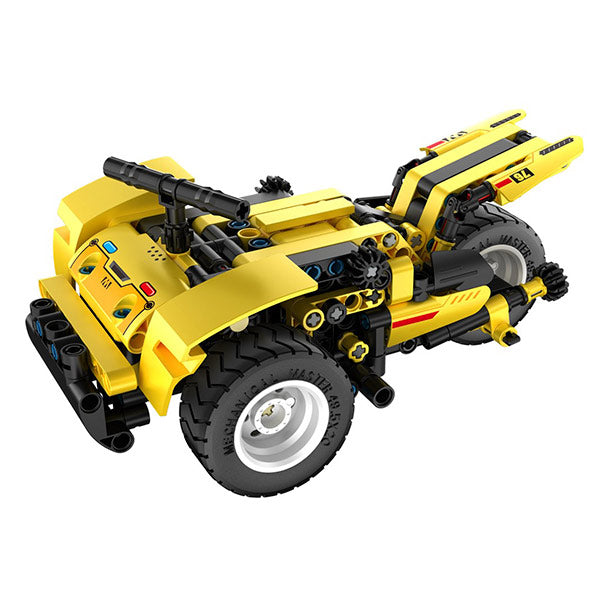 Excavadora y moto de tres ruedas 319 piezas iMMaster