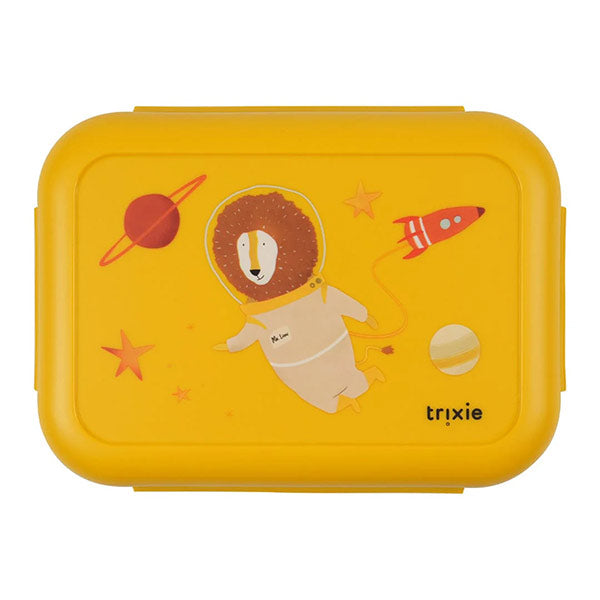 Fiambrera Grande León Trixie Spaceman Mr Lion Cierre Clips