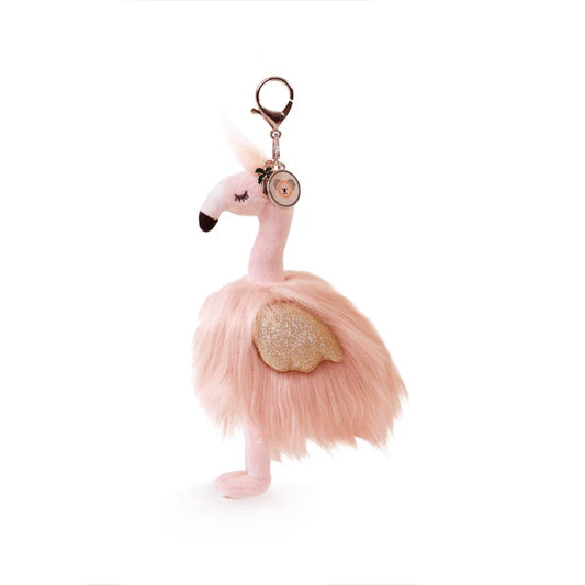 Llavero Peluche Ob Designs Flamingo