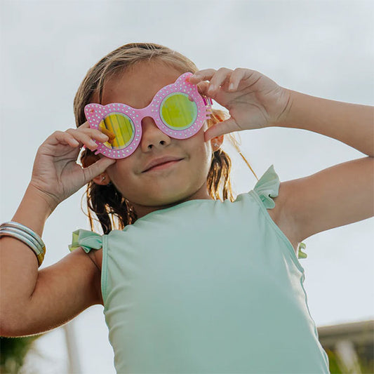 Gafas Buceo Kitten Pawprint Pink Bling2O