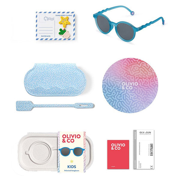 Gafas Sol Oval Reef Blue 3 a 5 Años Olivio And Co