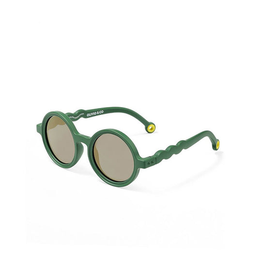 Gafas Sol Round Cactus Green 18-36 meses Olivio And Co
