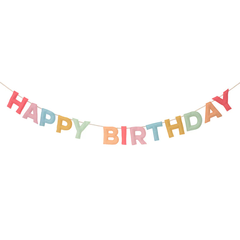 Guirnalda Happy Birthday Meri Meri Fieltro