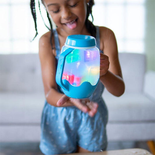 Jarra Sensorial Lumi Lila GloPals