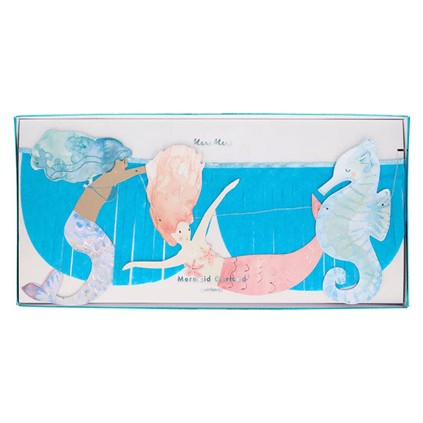 Juego De Guirnaldas Con Flecos De Sirenas Meri Meri