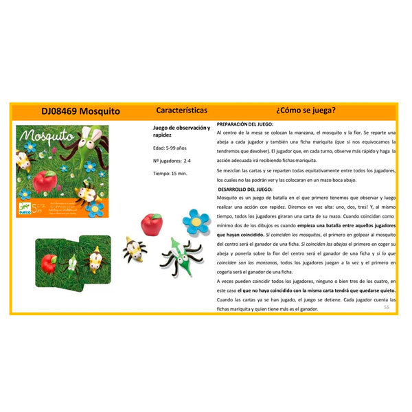 Juego Mosquito Djeco