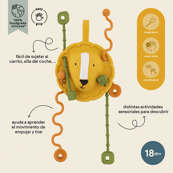 Juguete Sensorial De Tirar León Mr Lion Trixie
