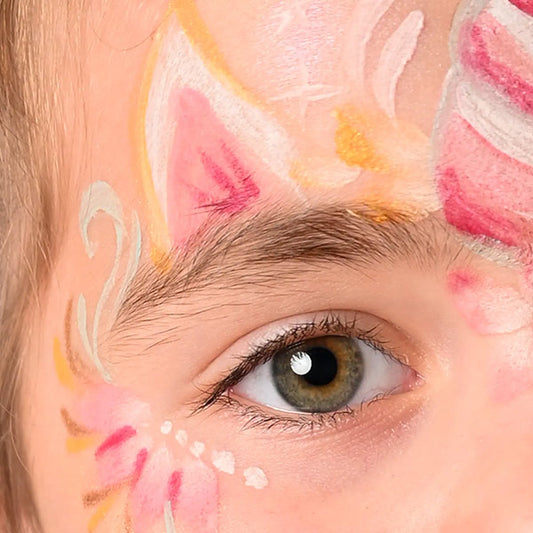 Kit 4 Colores Pintura De Cara Unicornio Bio Cosmetic Namaki