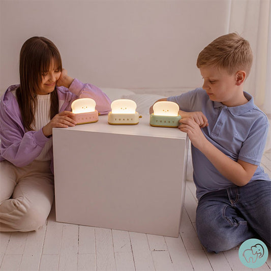 Lámpara Infantil LED Tostadora Verde Mary's