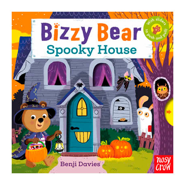 Libro Bizzy Bear Spooky House Halloween - Osito Tito Inglés