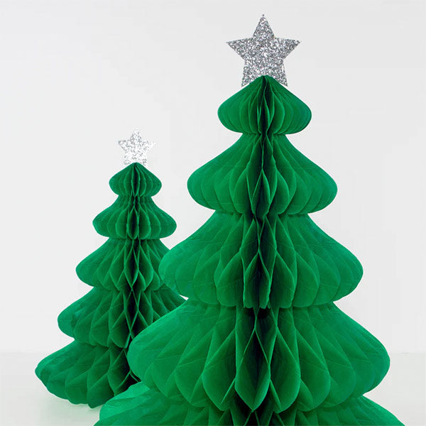 Árboles De Navidad De Nido De Abeja