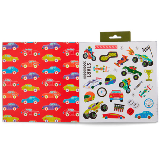Libro Para Colorear Con Fragancia Y Stickers Cars