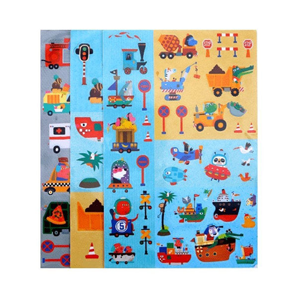 Libro Pegatinas Reutilizables On The Go Jarmelo